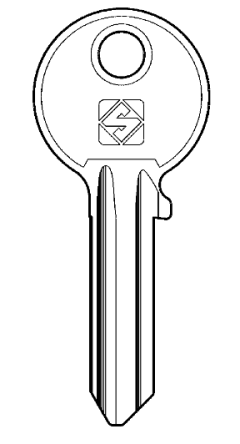 Silca AB1R 5 pin cylinder key blank

to suit Abus, Chavo, Cisa, GTV and many more.

Steel Key 