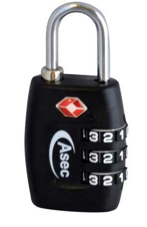 ASEC 30mm TSA Combination Padlock