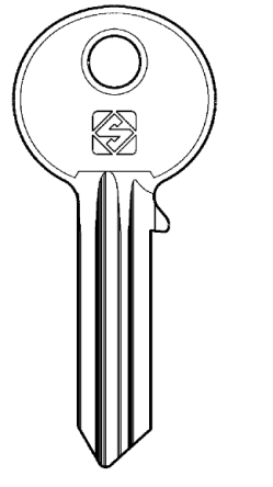 Silca ASEC1 5 pin Cylinder Key Blank

To suit Asec Locks

Steel Key