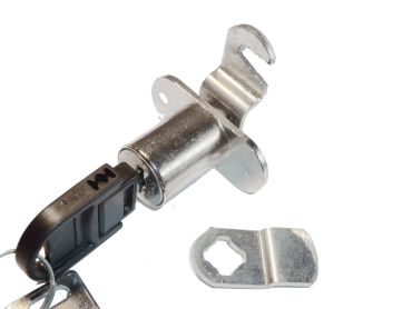 Ronis 25200-06 2 Wing Fixed Tambour Lock Cranked Notch Cam

Supplied with Rose

Key Supplied - 2 