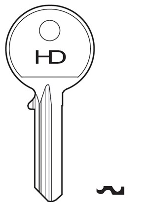 HD CS10 Key blank