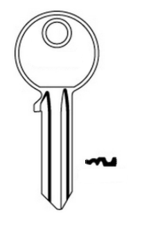 Silca CS15 Key Blank  

To suit Cisa locks

Steel Key 