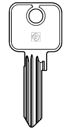 Silca CS17R Cylinder Key Blank

To suit Cisa Padocks.

Steel Key