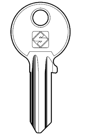 Silca CS204 Cylinder Key Blank

To suit Cisa Locks.

Steel Key