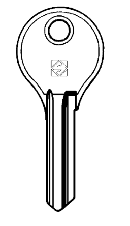 Silca DM5 Key blank