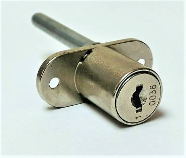 Hafele Pedestal Furniture Lock Double Wing - Horizontal - Pin Flush