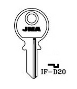JMA IF-D20 Padlock Key Blank