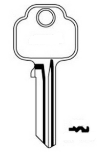 Union 905 Cylinder Key Blank

To suit Union Locks

Genuine Union Steel Key