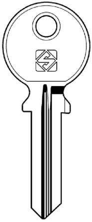 Replacement Hafele & Ronis France CL800 Master Key
for Hafele CL Series Locks
For lock codes CL001 - CL700