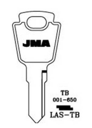 Silca LS8R Cylinder Key Blank

To suit Las & Talbot Simca Locks

Steel Key