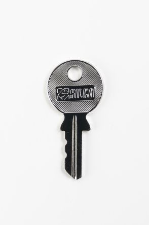 Replacement Huwil Keys
For codes 8000LM - 8147LM
lock are sometimes not marked with the LM 
Usually found on office furniture, including, Filing Cabinets, Drawers, Lockers, Pedestals and Tambours