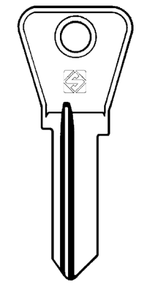 Silca MC2 cylinder key blank 

to suit MCM locks

Steel Key 