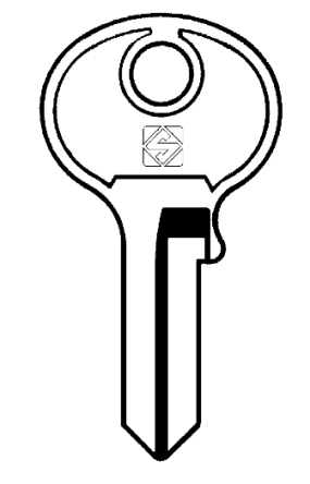 Silca MS1 Key blank