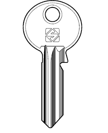 Silca RU20 Key Blank

to suit Ruko & ASSA HNR locks

Steel Key 