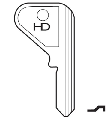 Squire 402 Key Blank

to suit Squire Padlocks

Silver Key 

Genuine Squire Blank