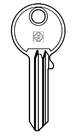 Silca TOP1R Key blank
