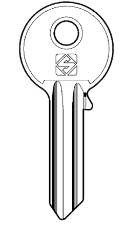 Silca UL050 5 pin Universal Cylinder Key Blank

to suit many manufactures of locks

Steel Key 