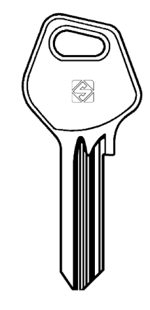 Silca WTR1R Cylinder Key Blank 

To suit Webster Locks

Steel Key 