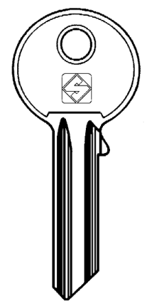 Silca YA1ER 5 pin cylinder key blank

to suit Yale locks

Steel Key