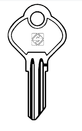 Silca YA20R Key blank