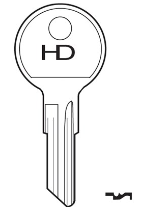 HD 98DB Key Blank

to suit Briggs & Stratton. Basoc & Kenworth locks

Brass Key 