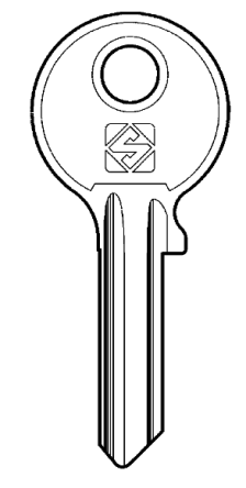 Silca CE4R Cylinder Key Blank

to suit CES, Hafele, Kardex, Ojmar, Waso, Weco & Stuv locks

Steel Key  