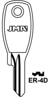 JMA ER-4D Window Key Blank

to suit Era Window & Cylinder locks

Brass Key 