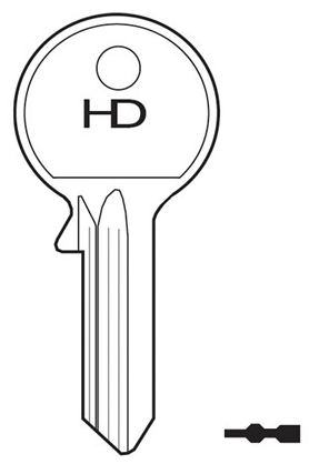 HD FF15 Key blank
