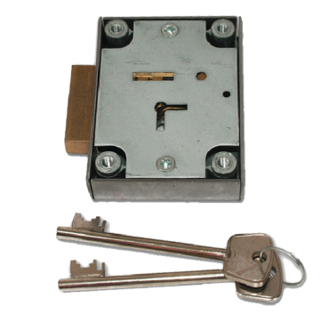 G&C Gun Cabinet Lock

 A gun cabinet lock with a 7 lever mechanism