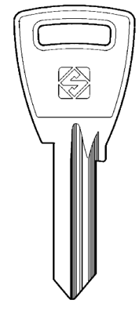 Silca SI4R 5 pin cylinder key blank 

To suit Sofi locks