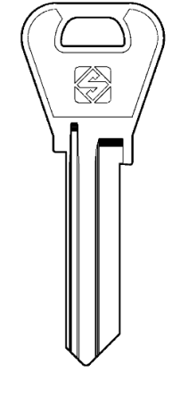Silca WEI2 Key blank