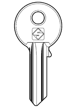 Silca WMS1 Key Blank

to suit Merchant, Avocet & WMS locks

Brass Key 