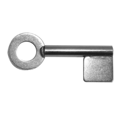 Universal Pipe Mortice Key Blank
Padlock & Safe Key Blank
Gauge - 7G
Steel Key