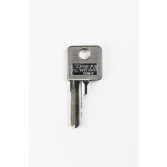Replacement & Spare Dom & Ronis France 2C Series Keys
Codes 2C001 - 2C2600
Usually found on office furniture