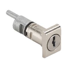 Ronis 12200 Rectangular Filing Cabinet Furniture Lock is supplied under the FM Master Key Series in a Bright Nickel Finish.
