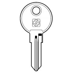 Silca AB43 Cylinder Key Blank
To suit Abus, Armstrong & Buffilo Locks
Steel Key