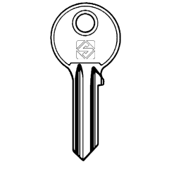 Silca AKR2 Key blank