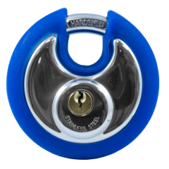 Asec Coloured Discus Padlock