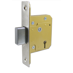 5 Lever Stainless Steel British Standard Deadlock