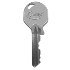 Silca AS1384 6 pin Cylinder Key Blank
To suit Asec Locks
Genuine Asec Steel Key
