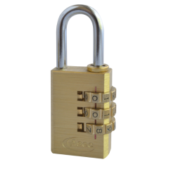 Asec Open Shackle Combination Padlock