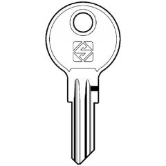 Silca BA5 Cylinder Key Blank
to suit B & S, Horsee & Jeep locks
Steel Key