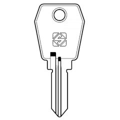 Replacement Basta & Eurolocks W Series Keys
For codes W0001 - W1000
Found on Bike Locks
Usually found on Office Furniture
Image of key is for illustration