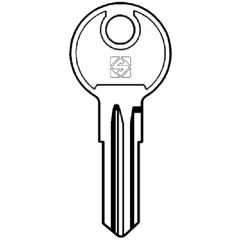 Silca BT5 Cylinder Key Blank
to suit Volkswagen & Blau locks
Steel Key