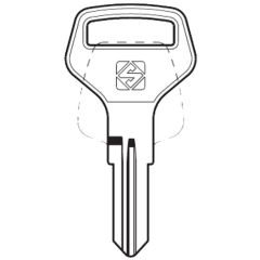 Silca CAX1R 4 pin cylinder key blank
To suit Cash Box cylinders
Steel Key