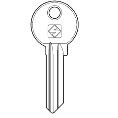 Silca CB6 Padlock Key Blank

to suit Corbin,Abus, Cisa, DOM, Nemef & WMS locks

Steel Key  