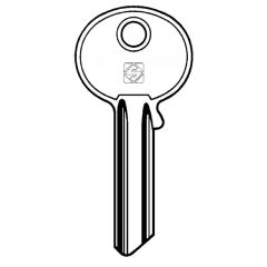 Silca CE2 Cylinder Key Blank
to suit CES, Berry, Comba, Fefi, Hohmann, MBB, Nemef & Stuv locks
Steel Key