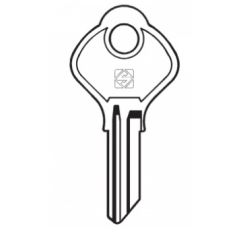 Errebi C024R 4 pin key blank to suit Corbin cylinders