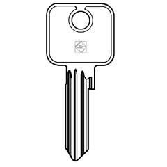 Silca CS17R Cylinder Key Blank

To suit Cisa Padocks.

Steel Key