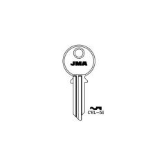 JMA CVL-5I Cylinder Key Blank
to suit CVL, Cays & Fermod locks
Steel Key